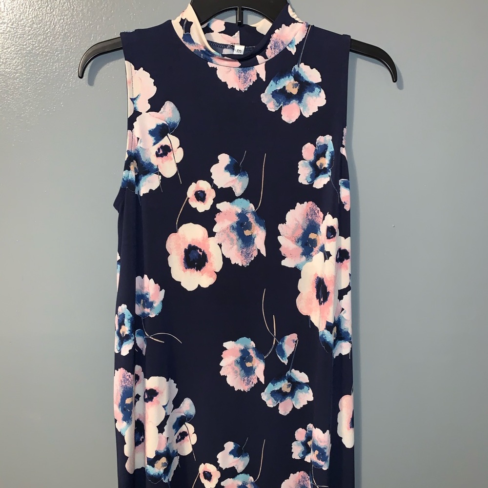 MTS High Neck Floral Dress